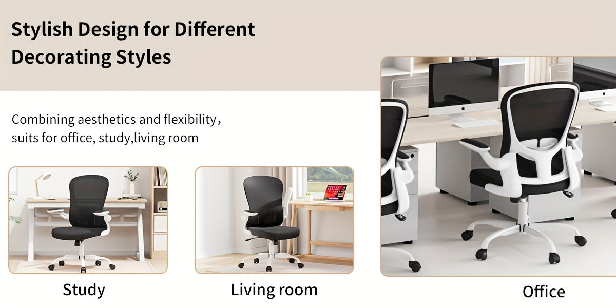 Ergonomic Office Chair Pro With 4D Lumbar Support