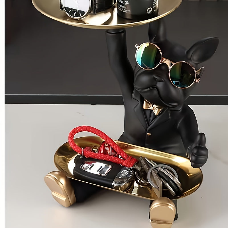 Figurine of a French Bulldog for The Desktop