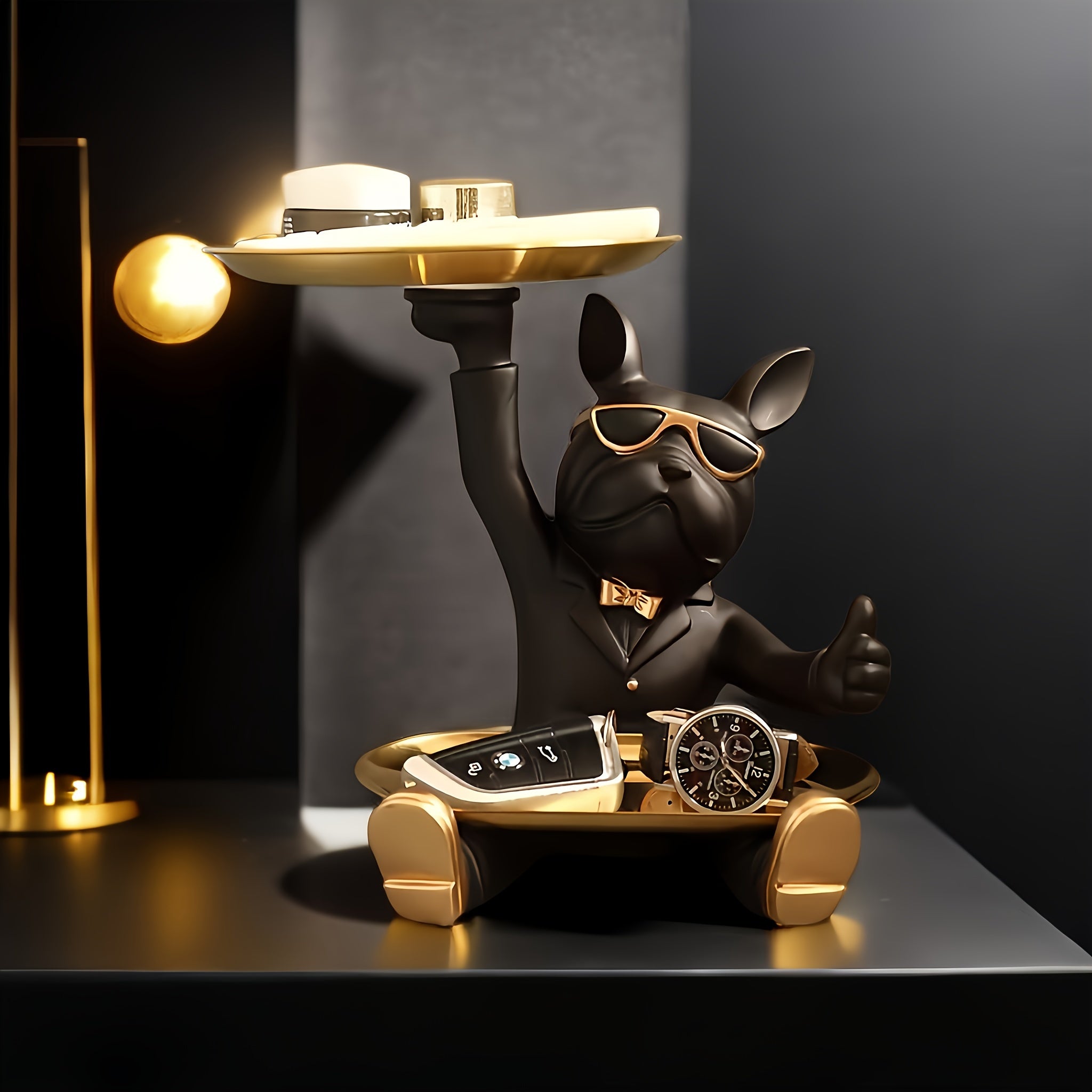 Figurine of a French Bulldog for The Desktop