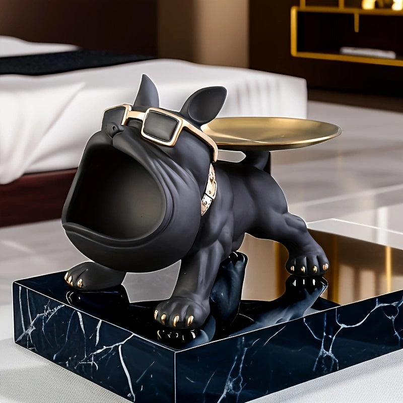 Artistic Resin Dog Sculpture for Home