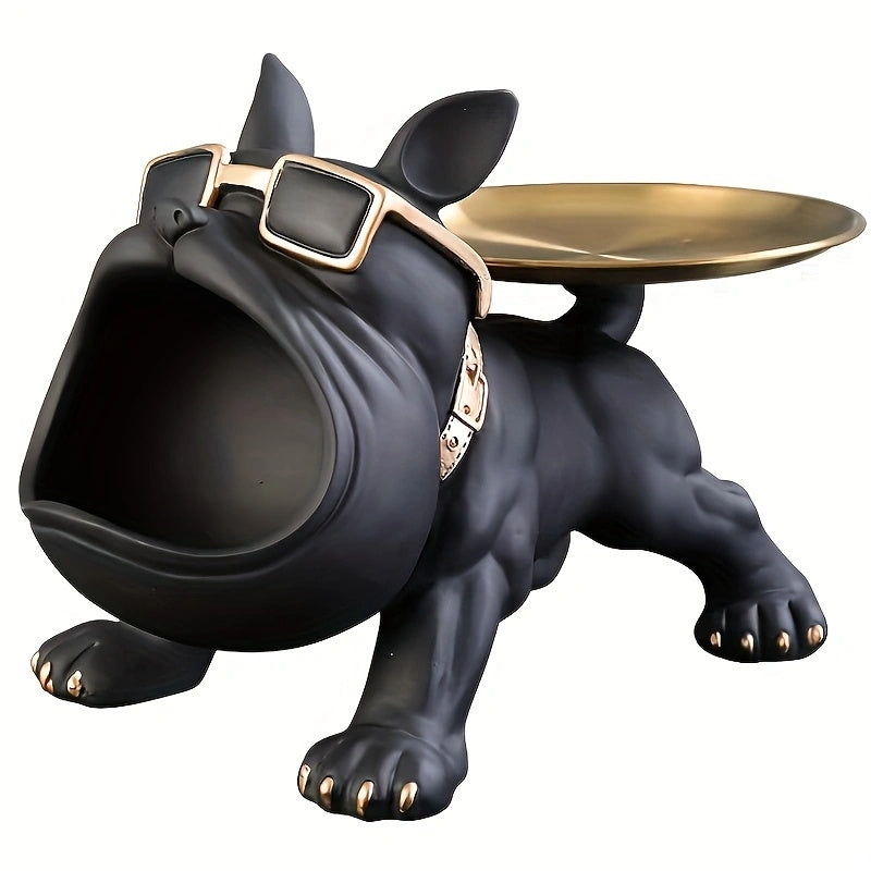 Artistic Resin Dog Sculpture for Home