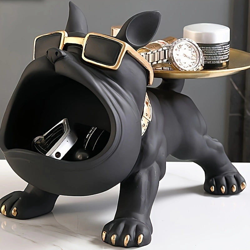 Artistic Resin Dog Sculpture for Home