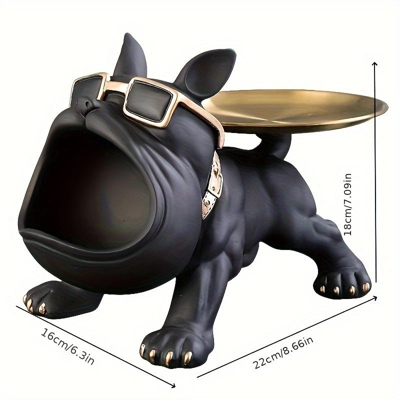 Artistic Resin Dog Sculpture for Home