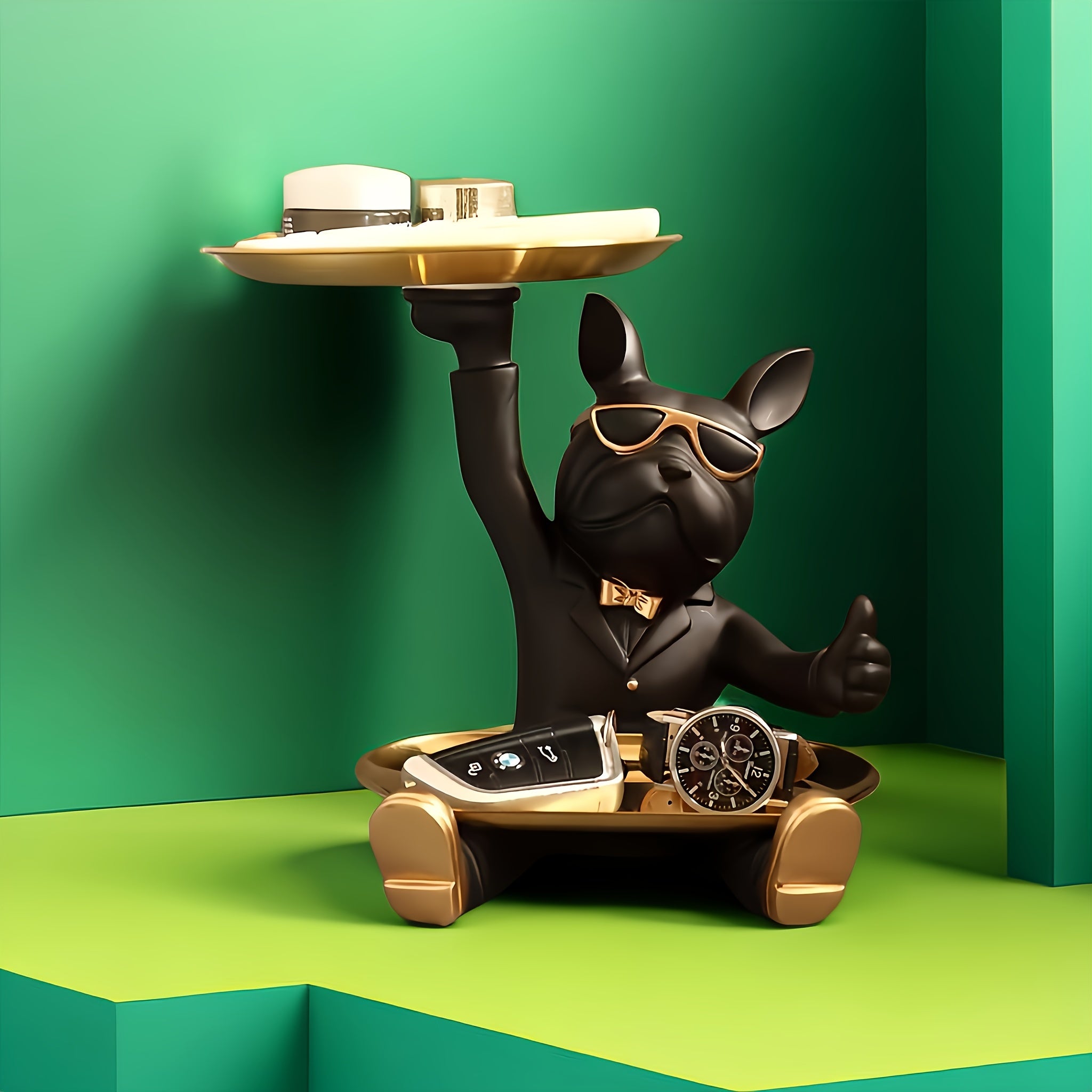 Figurine of a French Bulldog for The Desktop