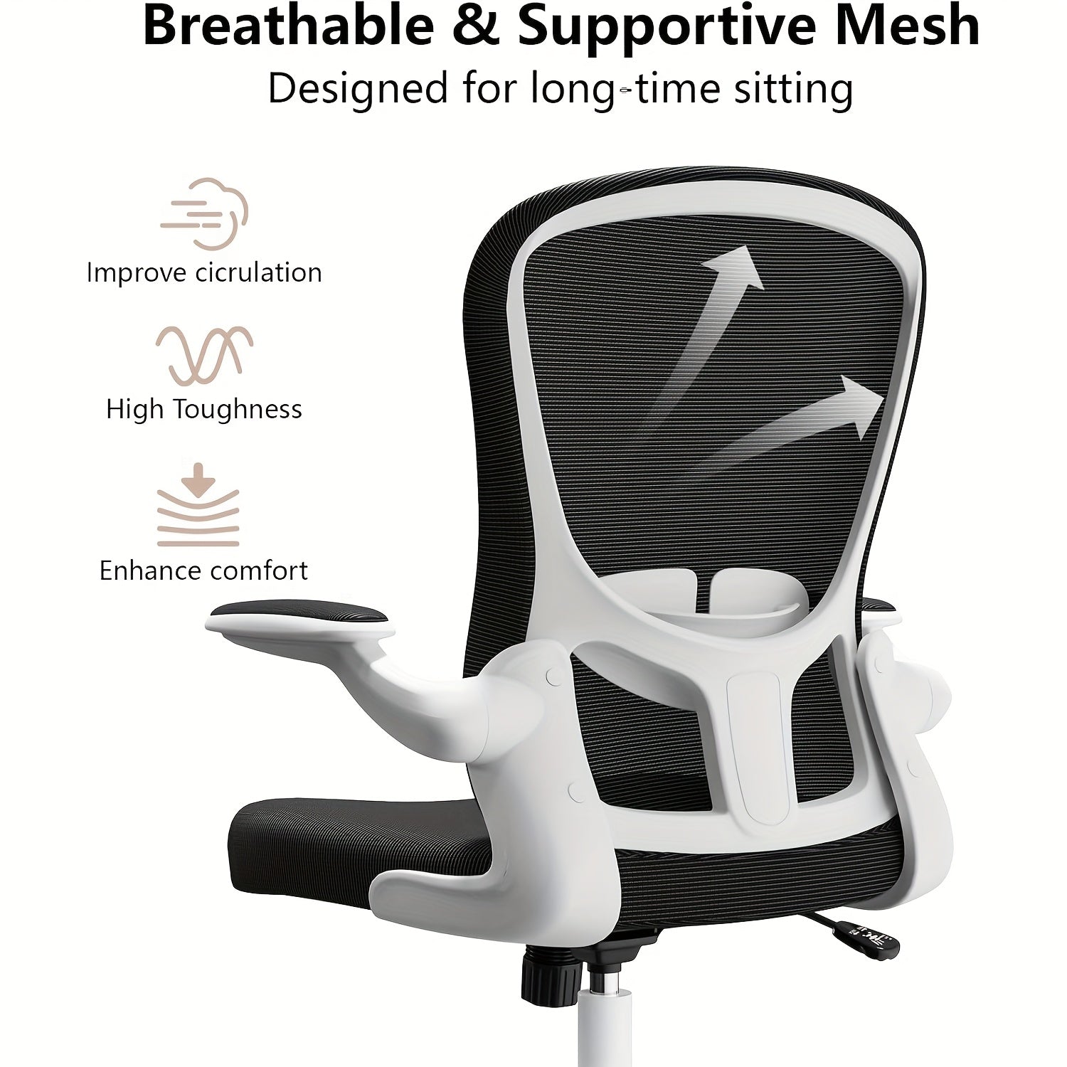 Ergonomic Office Chair Pro With 4D Lumbar Support
