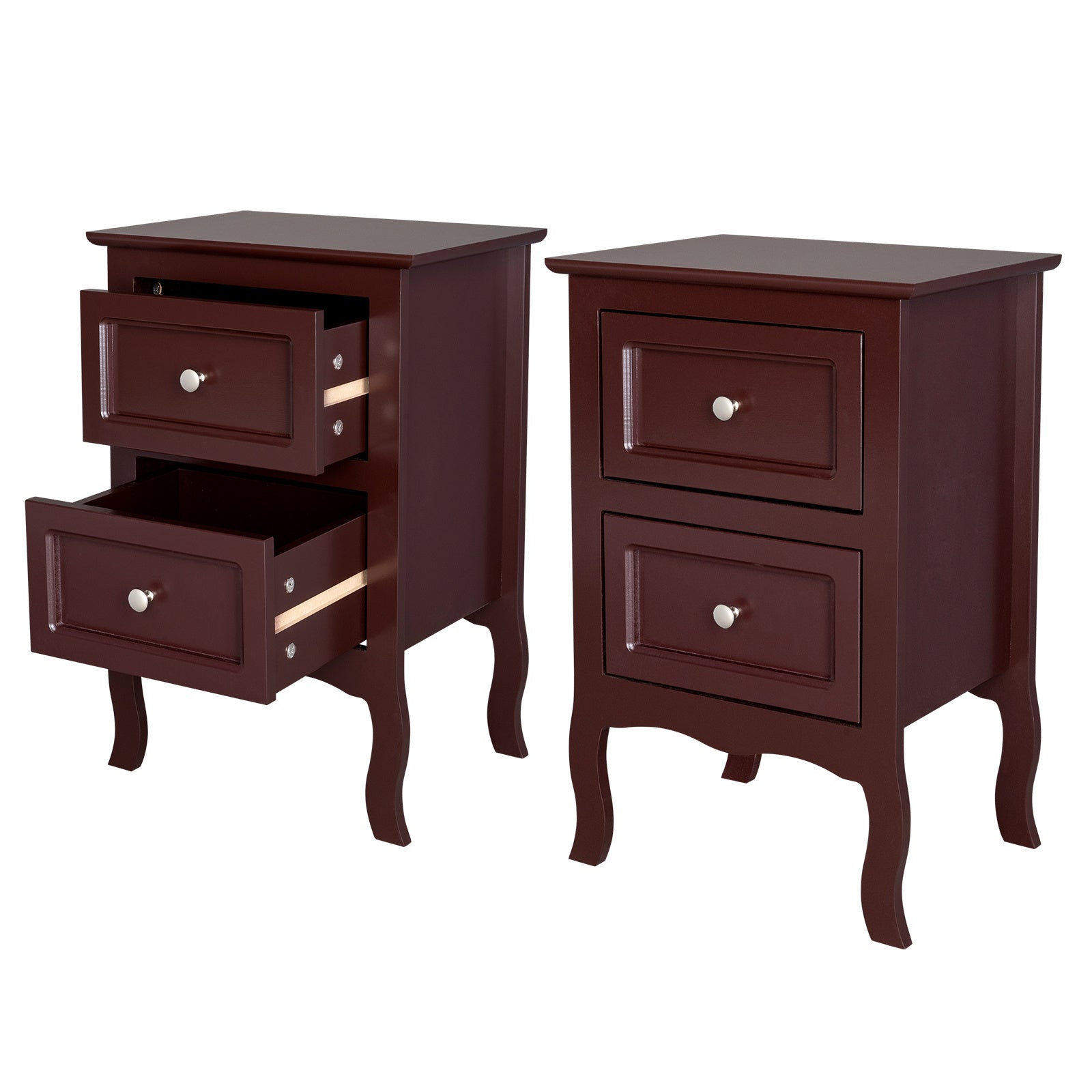 American pastoral  two drawers bedside table