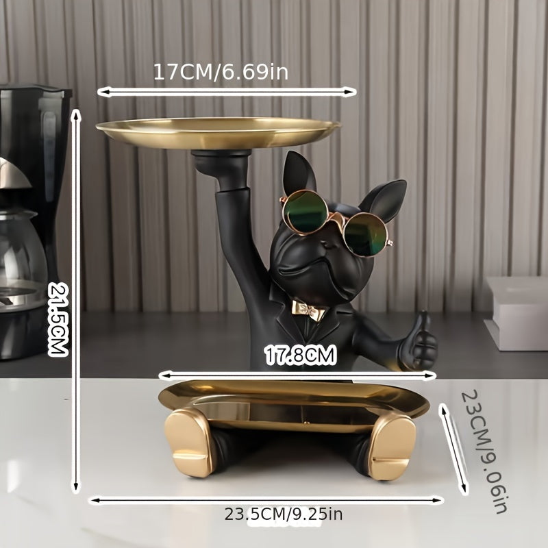 Figurine of a French Bulldog for The Desktop