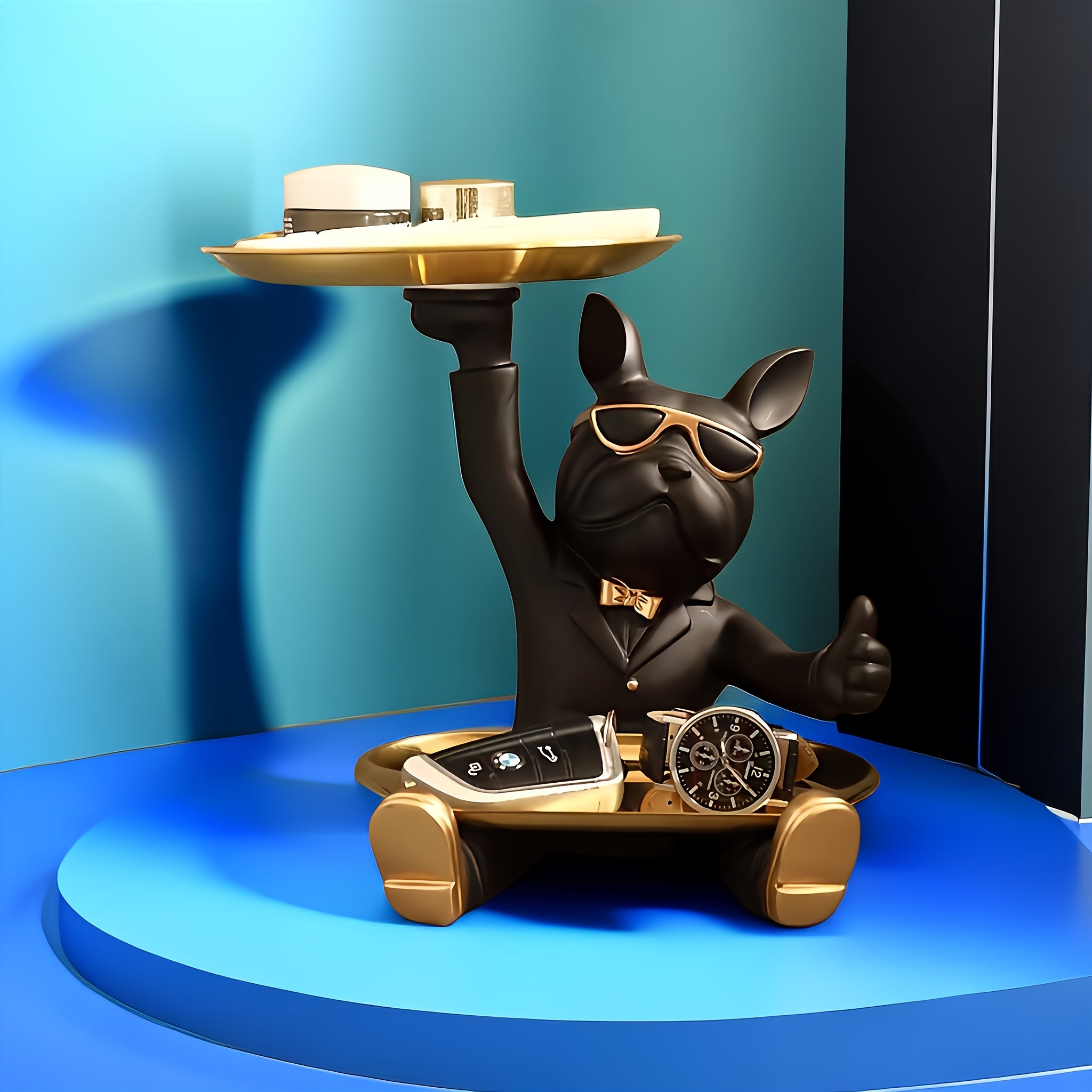 Figurine of a French Bulldog for The Desktop