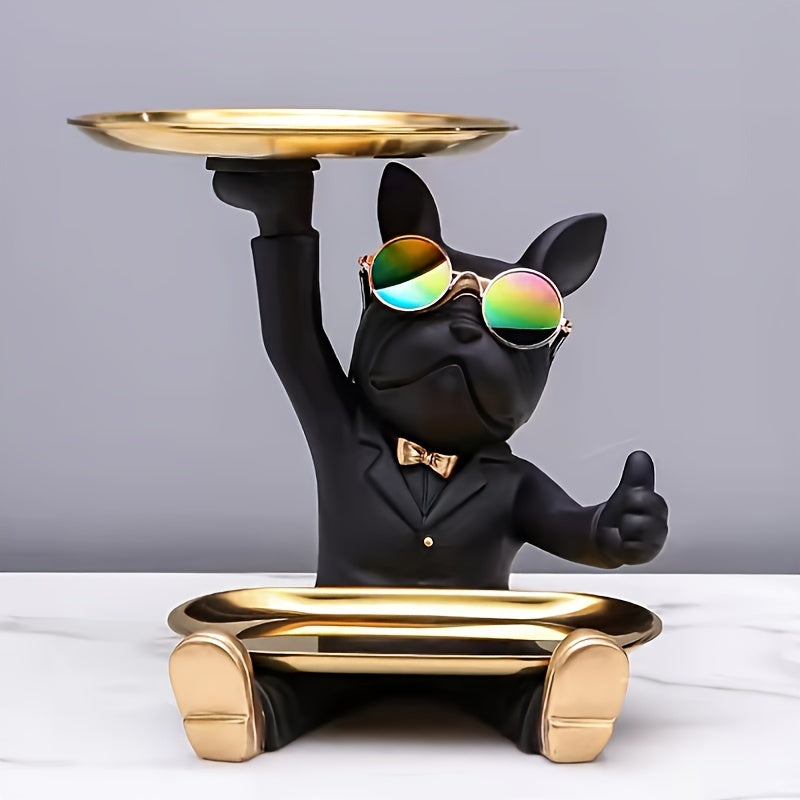 Figurine of a French Bulldog for The Desktop