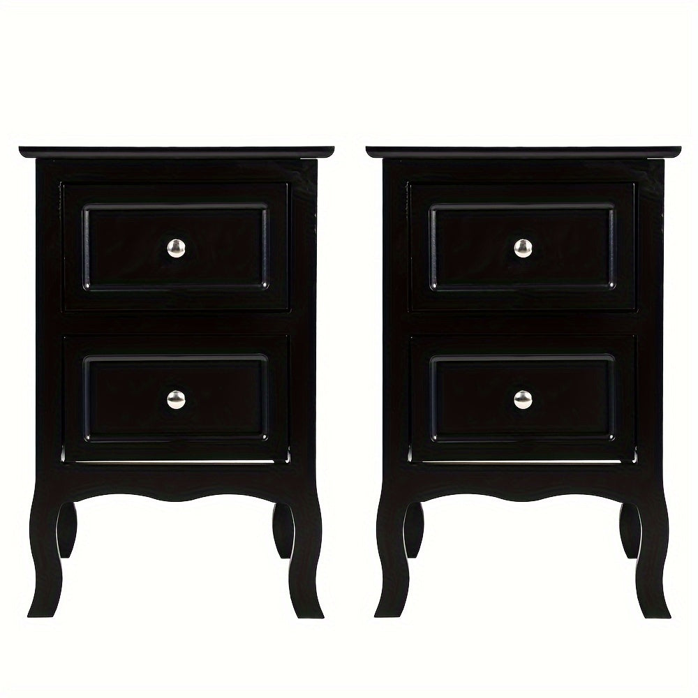 American pastoral  two drawers bedside table