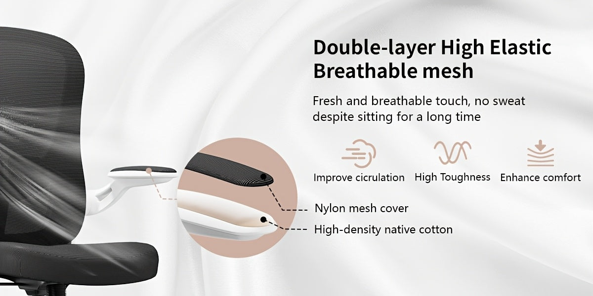 Ergonomic Office Chair Pro With 4D Lumbar Support