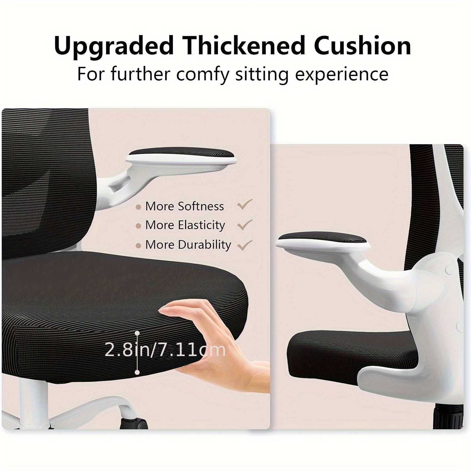 Ergonomic Office Chair Pro With 4D Lumbar Support