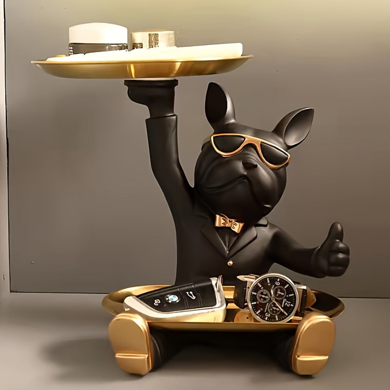 Figurine of a French Bulldog for The Desktop